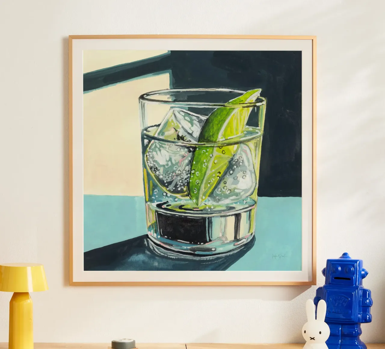 Gin e Tonic forte carta hahnemühle da John Boss