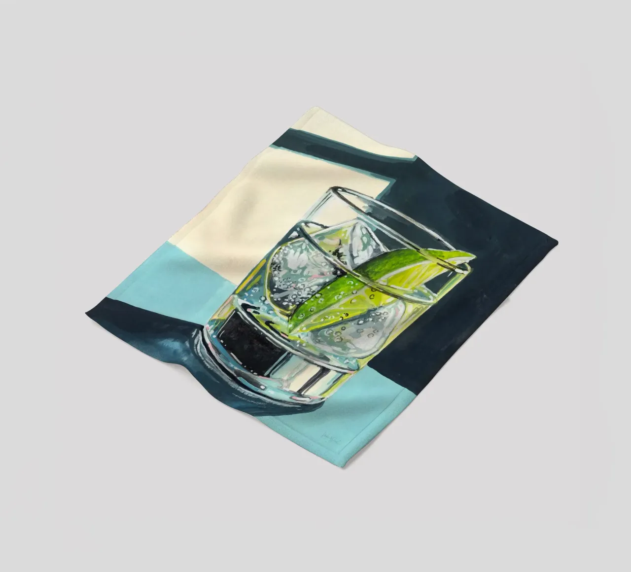 Gin e Tonic forte coperta in pile da John Boss
