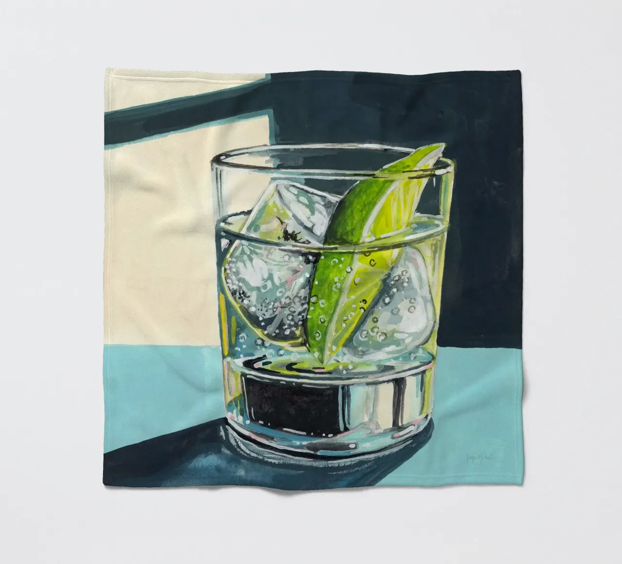 Gin e Tonic forte coperta in pile da John Boss