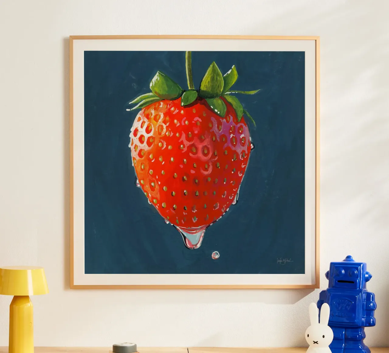 La fragola più perfetta carta hahnemühle da John Boss