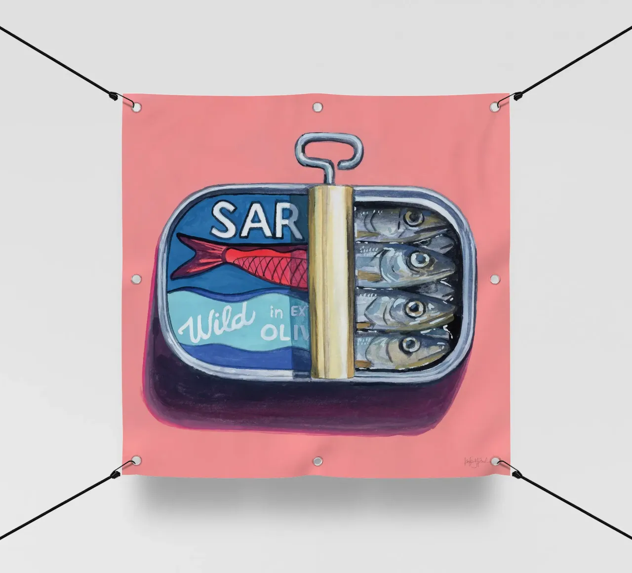 Sardine selvatiche telo in pvc da John Boss