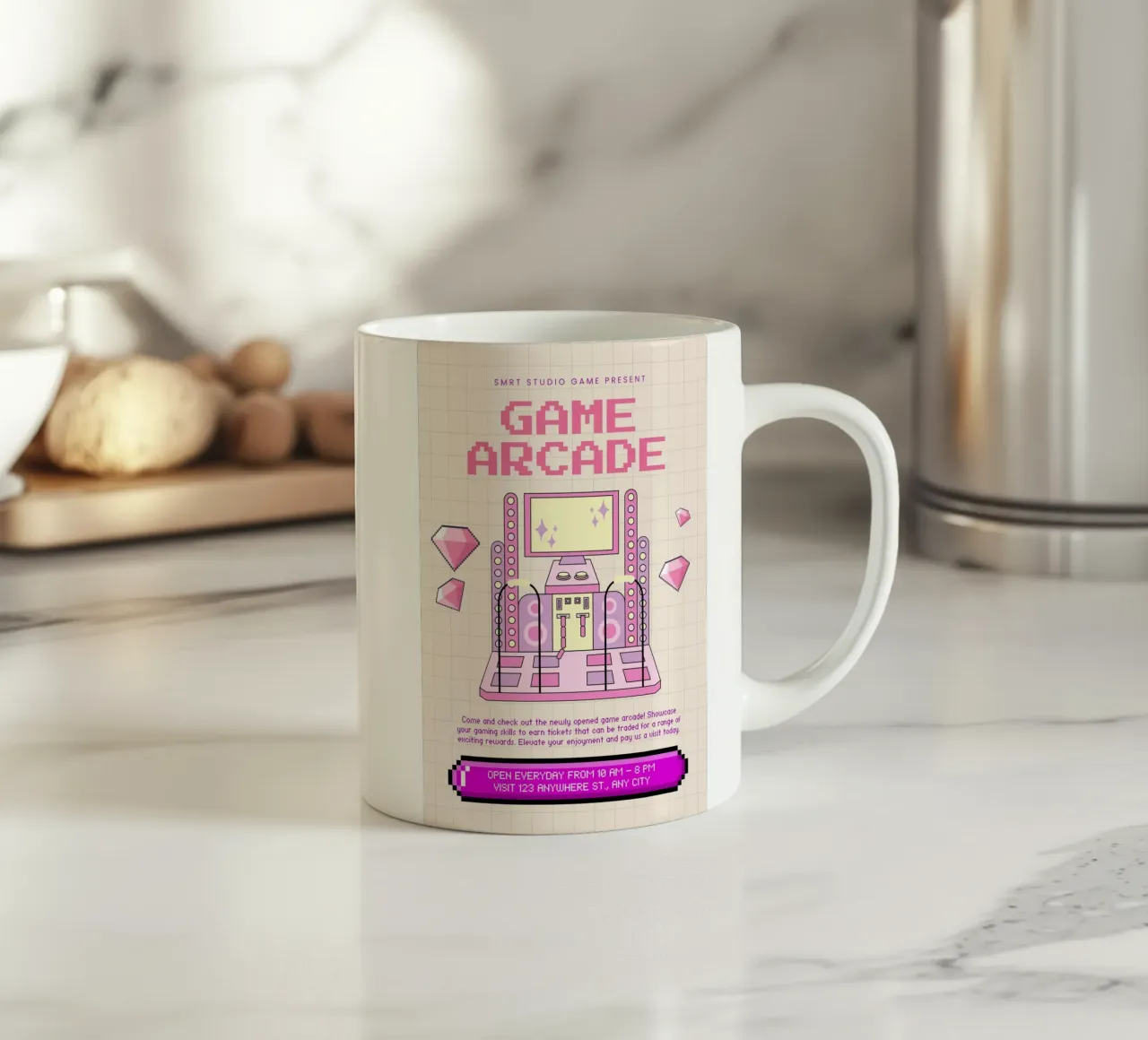 GAME ARCADE tazza in ceramica da Einfach Uebel