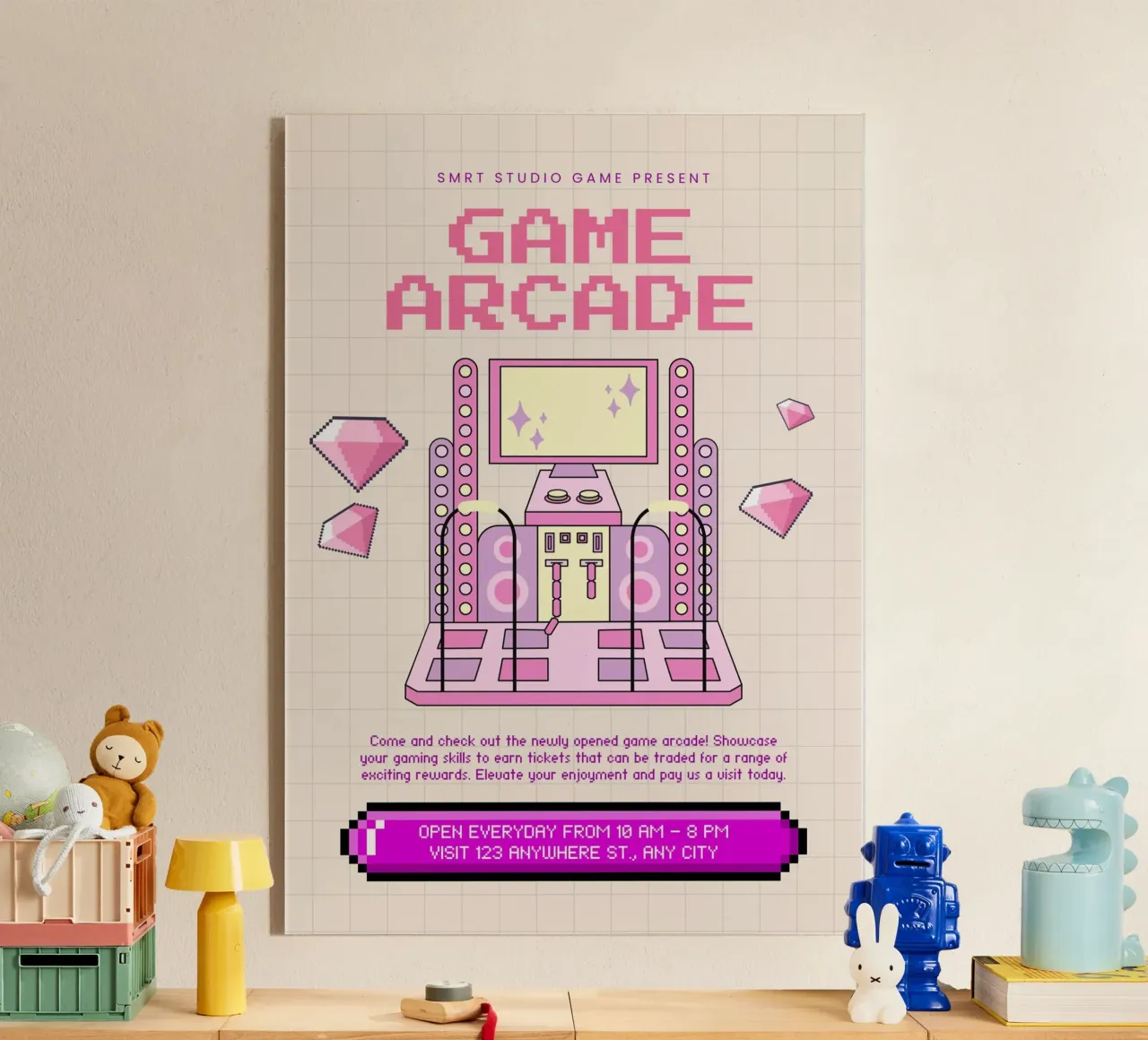 GAME ARCADE plexiglass da Einfach Uebel