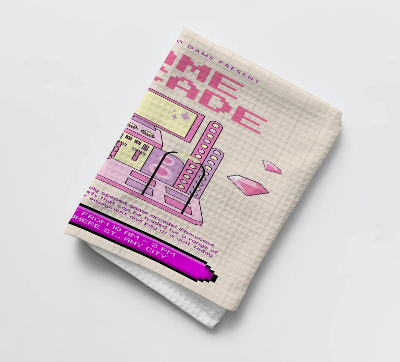 GAME ARCADE canovaccio da cucina da Einfach Uebel