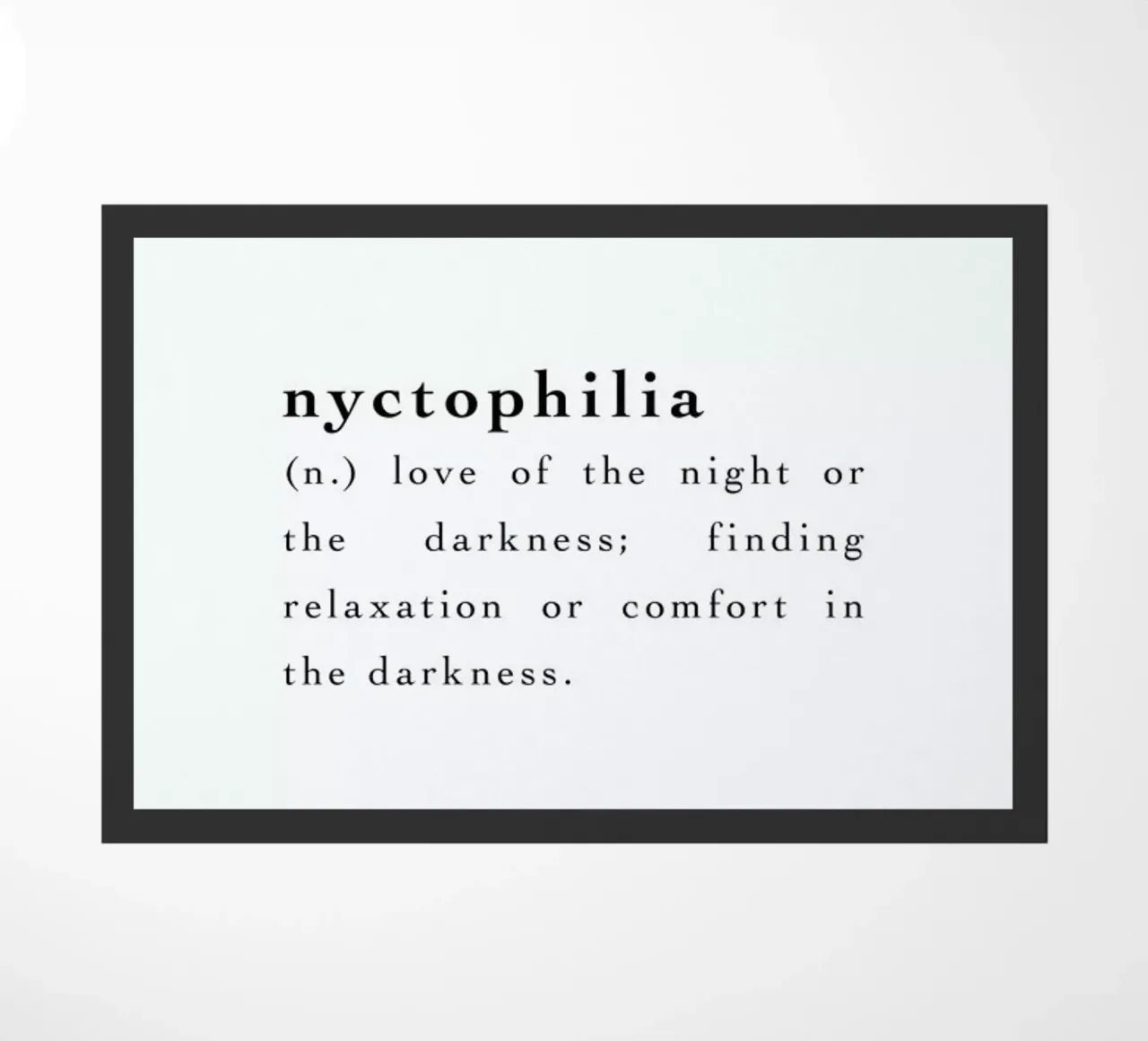 Nyctophilia zerbino da Studio One