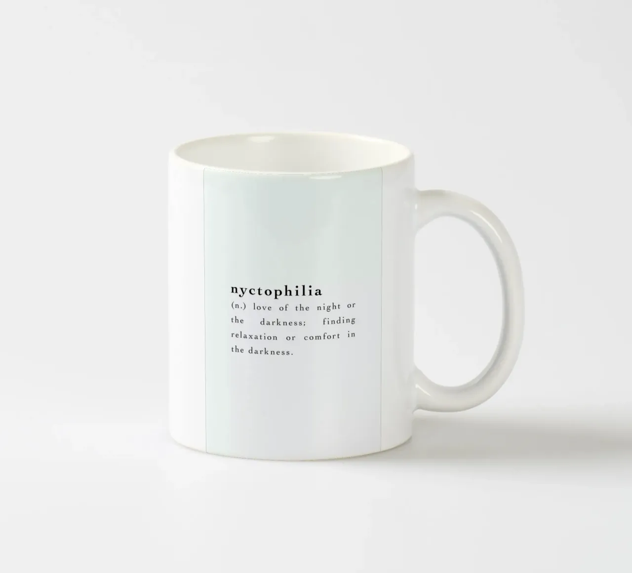 Nyctophilia tazza in ceramica da Studio One