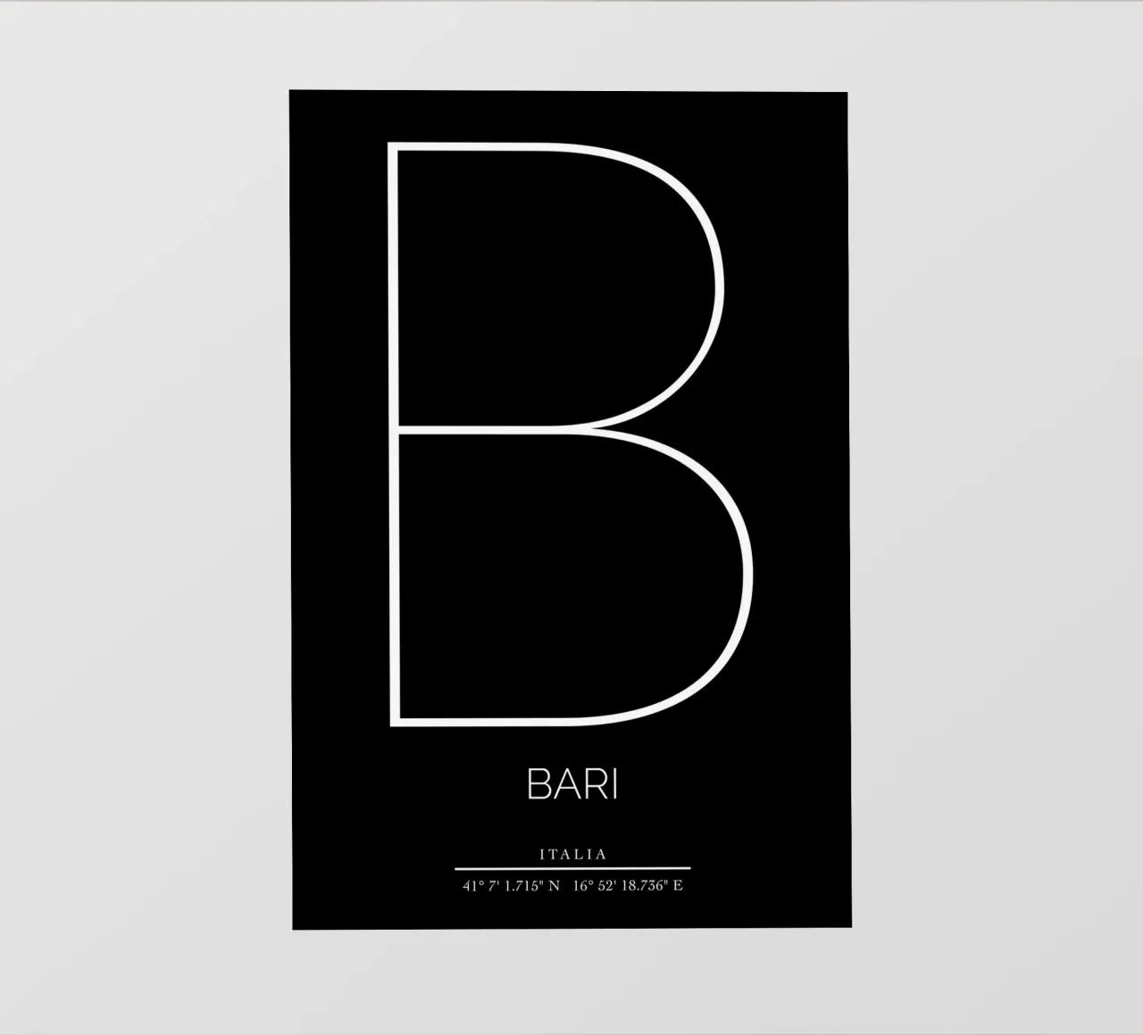 BARI - nero telo in pvc da CityLights