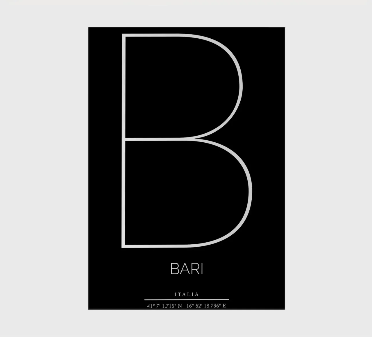BARI - nero notebook by CityLights