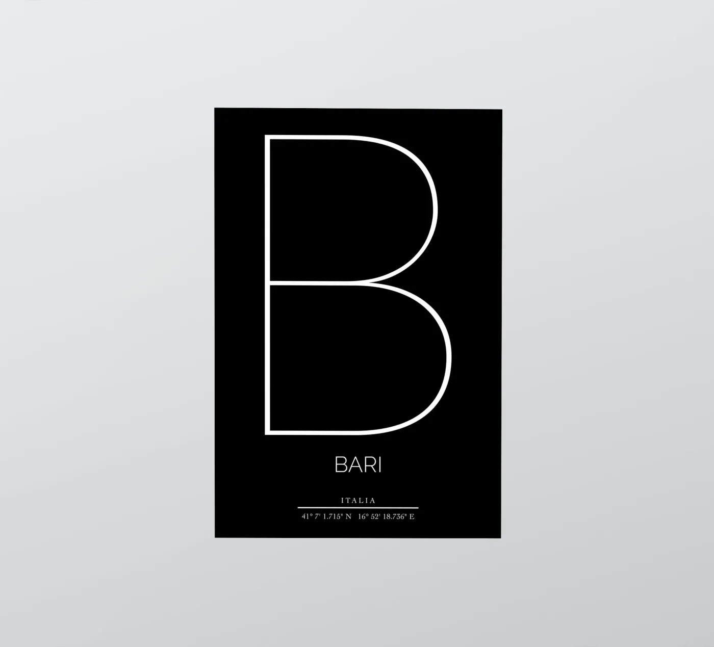 BARI - nero sticker by CityLights