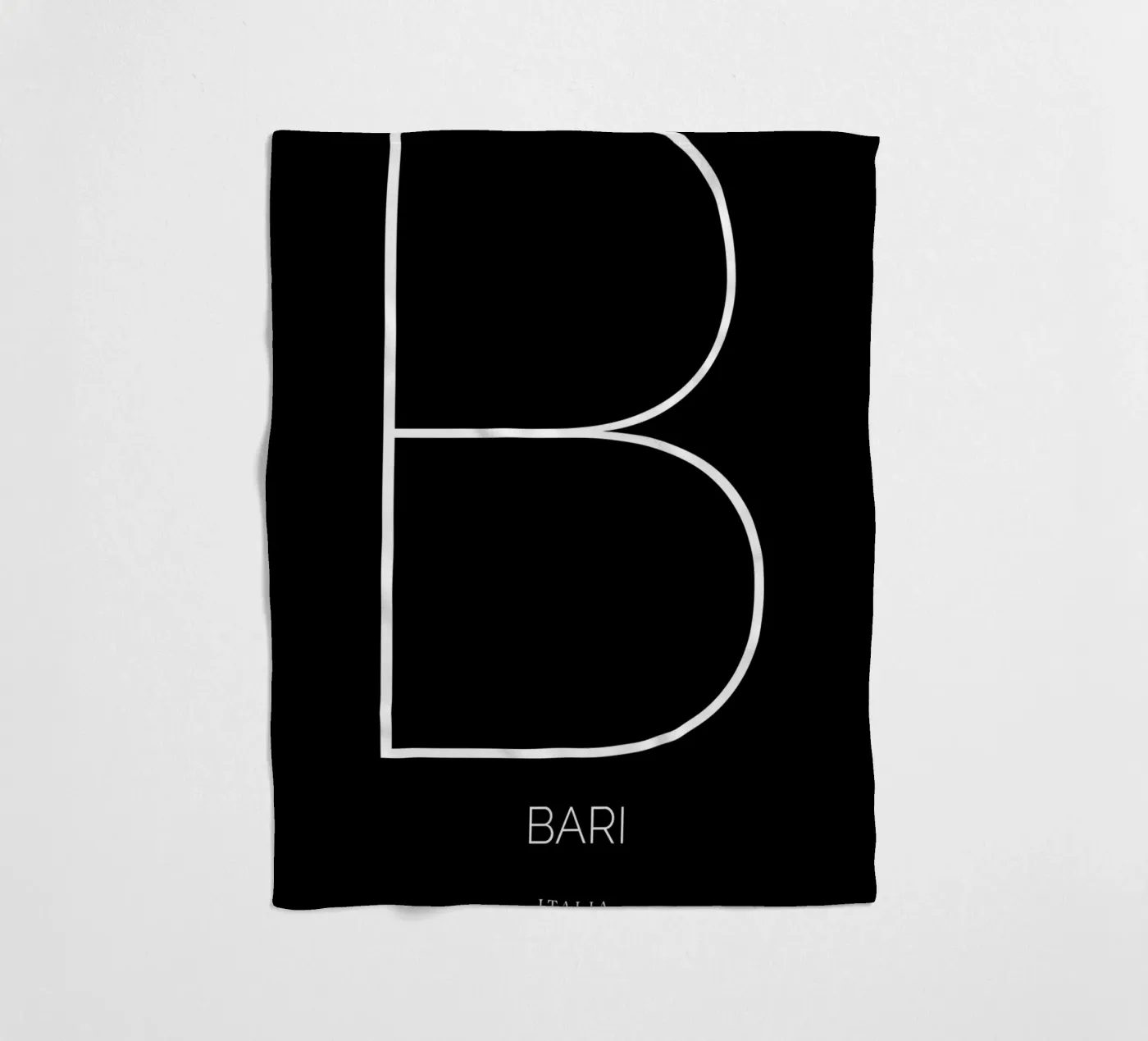BARI - nero fleecedeken van CityLights