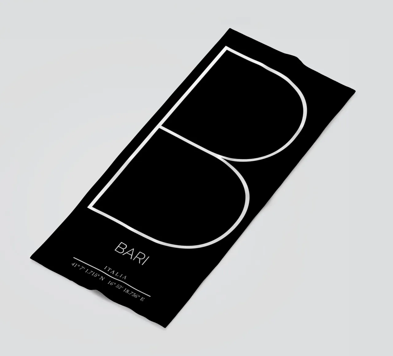 BARI - nero telo mare da CityLights