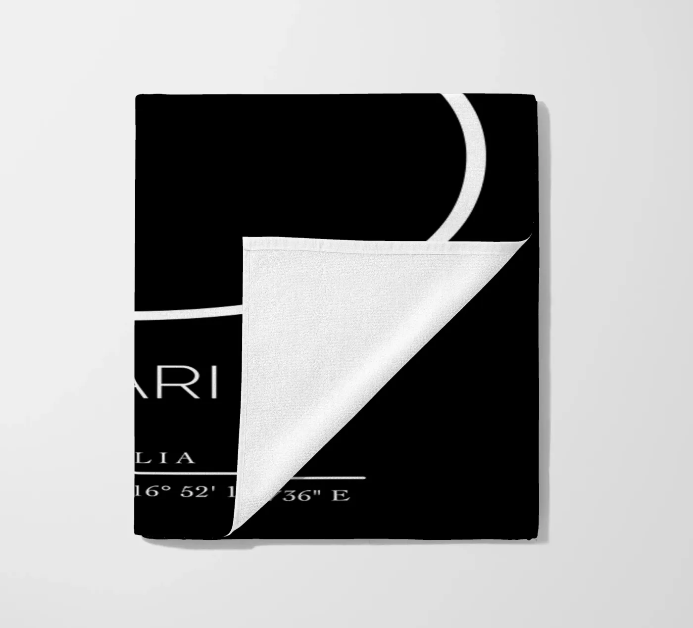 BARI - nero telo mare da CityLights