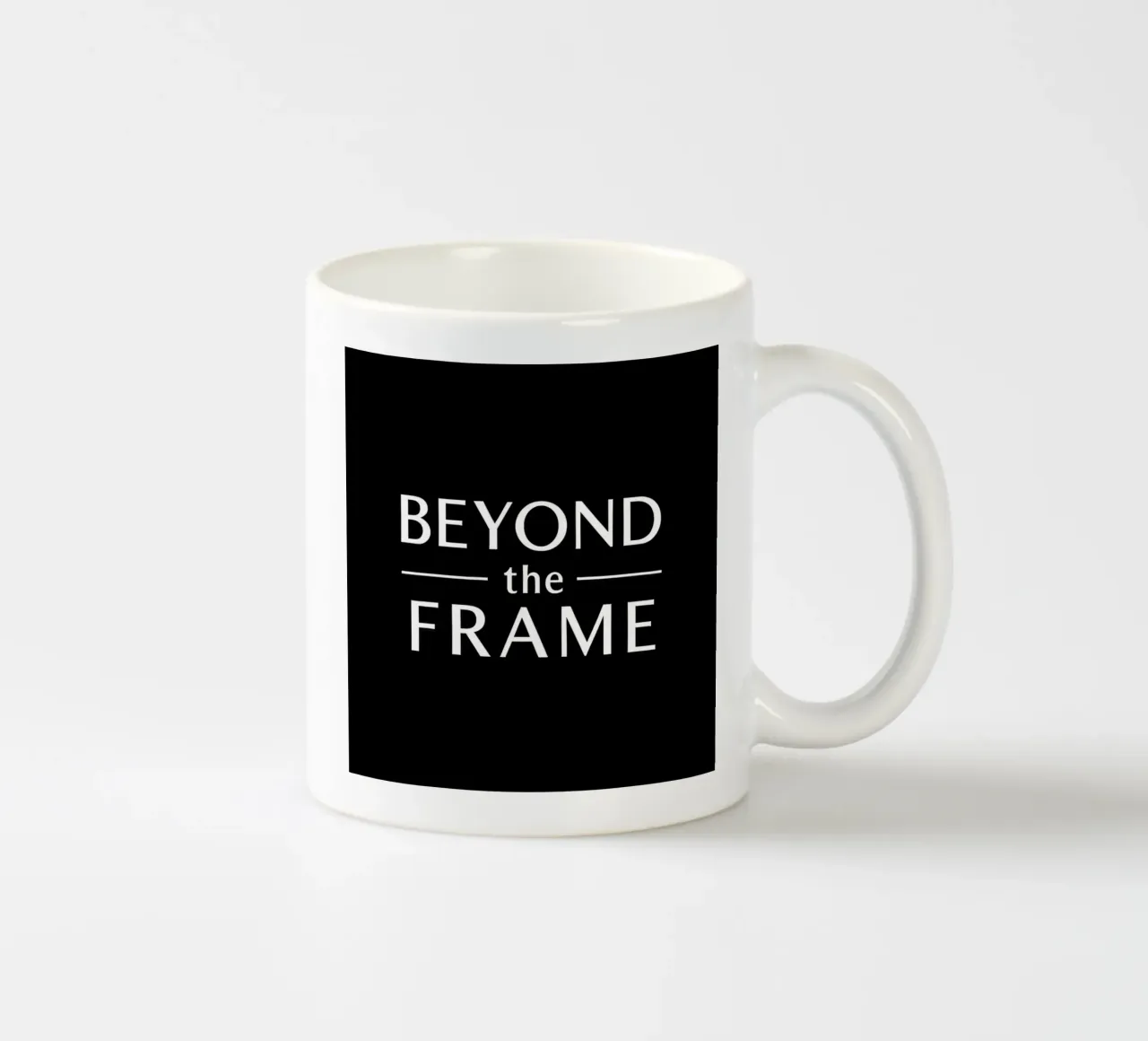 BEYOND THE FRAME tazza in ceramica da Einfach Uebel