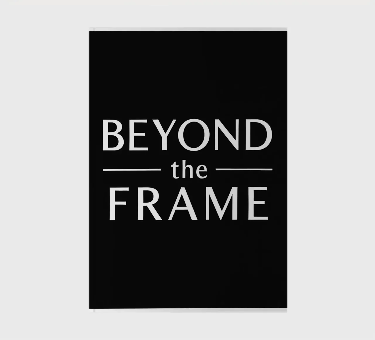 BEYOND THE FRAME diario da Einfach Uebel