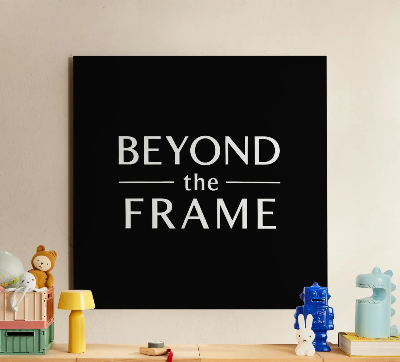 BEYOND THE FRAME alluminio dibond da Einfach Uebel