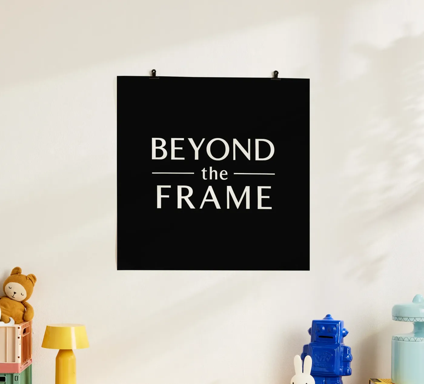 BEYOND THE FRAME poster van SMRT STUDIO