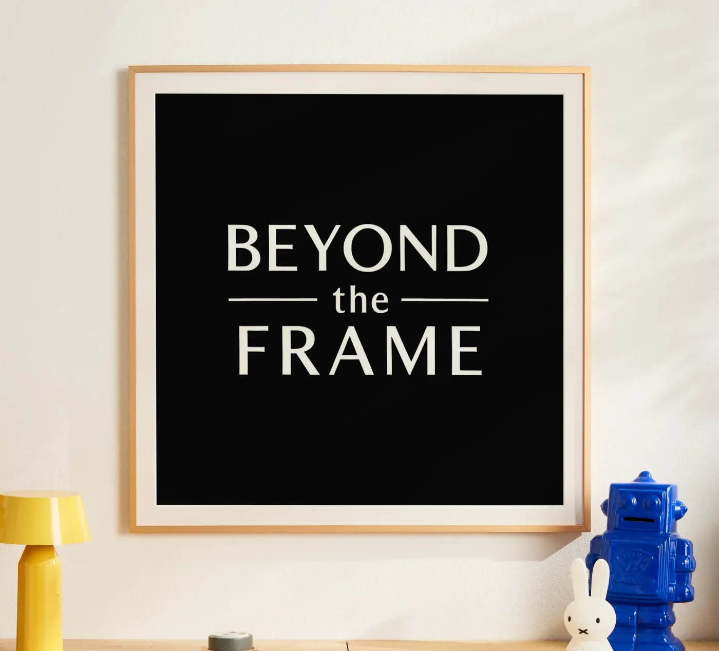 BEYOND THE FRAME poster van SMRT STUDIO