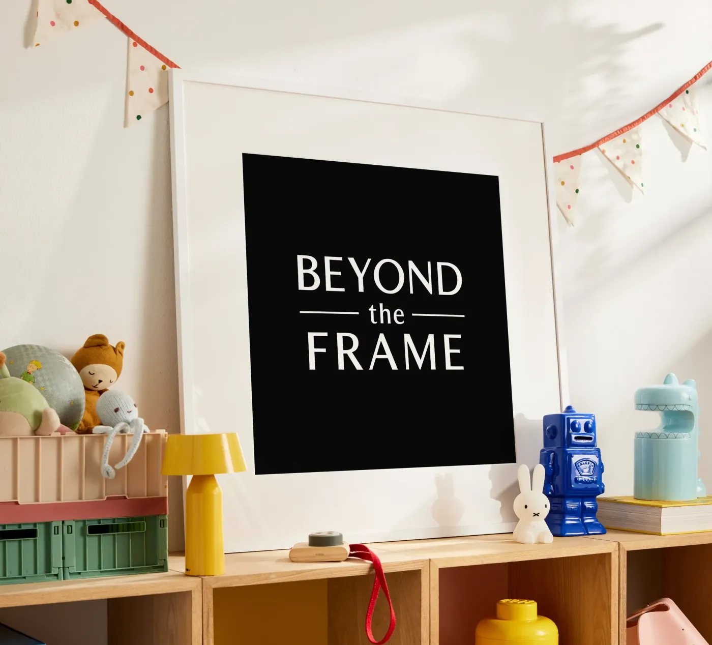 BEYOND THE FRAME poster van SMRT STUDIO