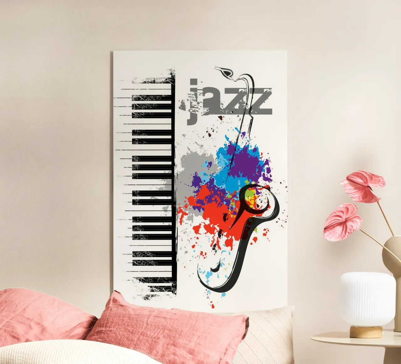Note di jazz plexiglass da Ronnie