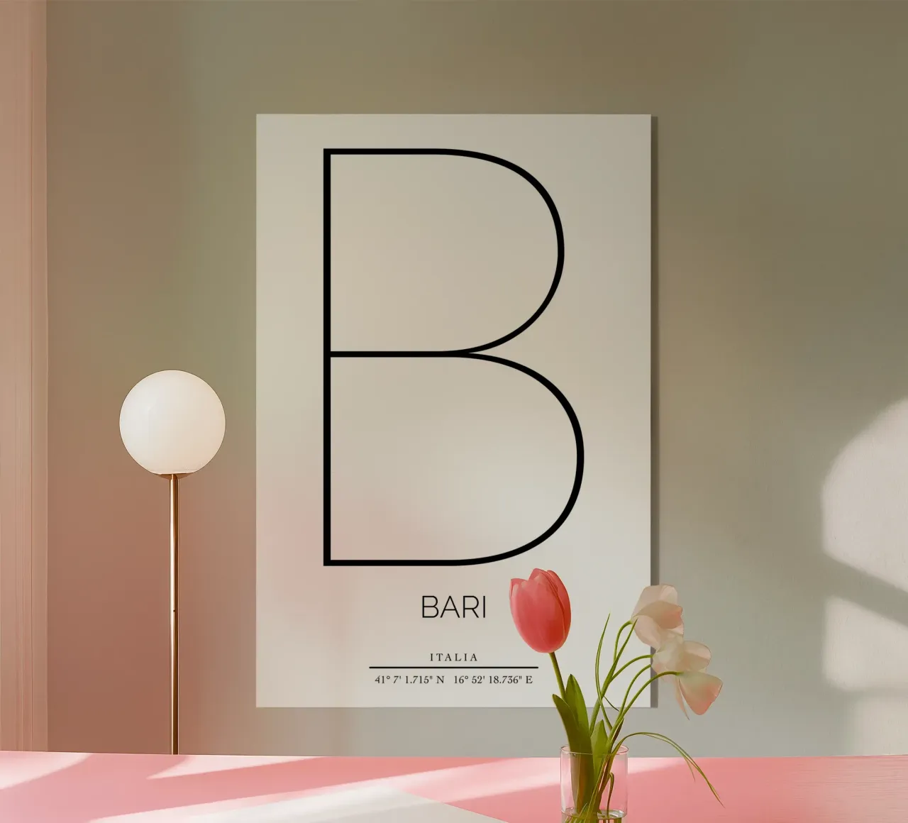 BARI - bianco plexiglass da CityLights