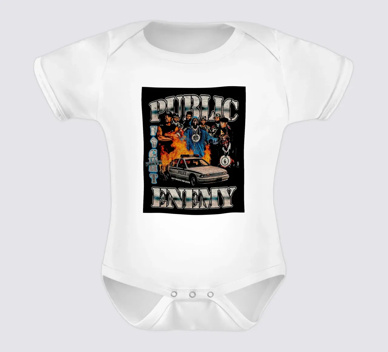 Combattere il potere - Public Enemy body neonato maniche corte da https://www.juniqe.com/uk/shop/Henndraws