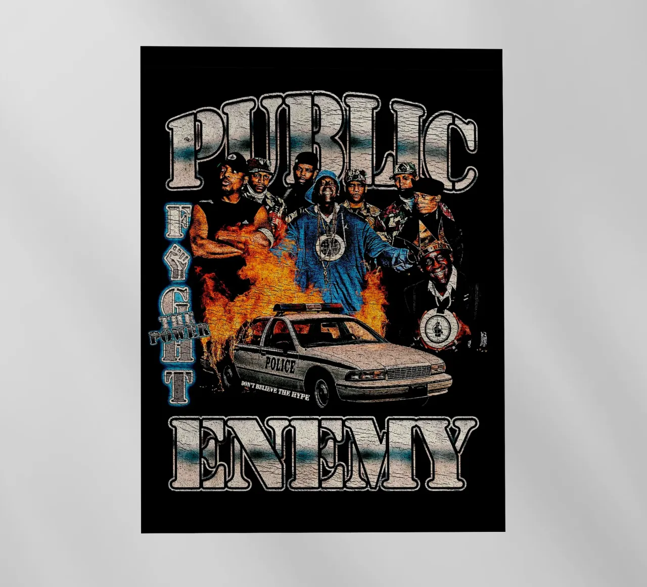 Combattere il potere - Public Enemy pellicola backlit da https://www.juniqe.com/uk/shop/Henndraws