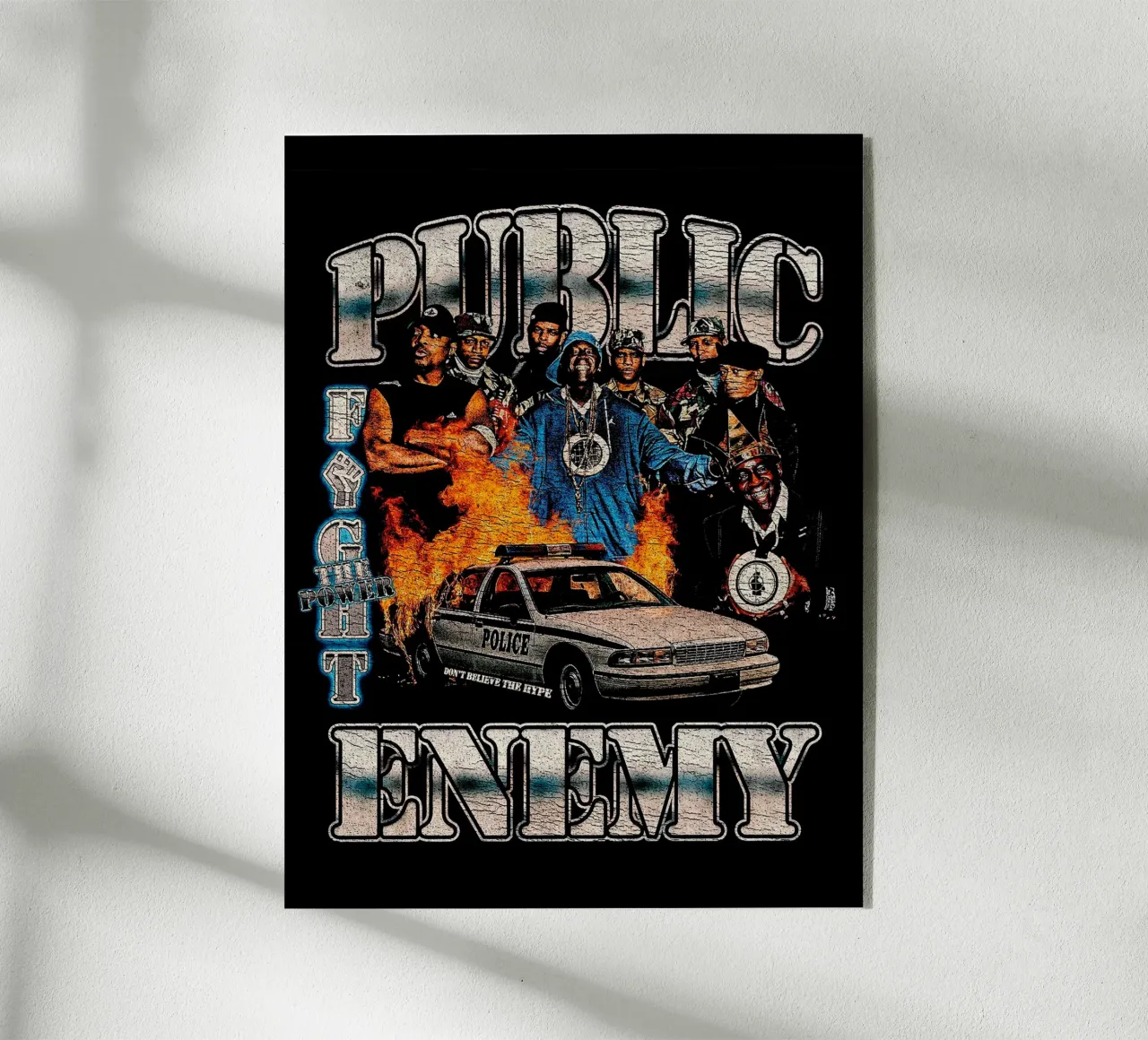 Combattere il potere - Public Enemy plexiglass da https://www.juniqe.com/uk/shop/Henndraws