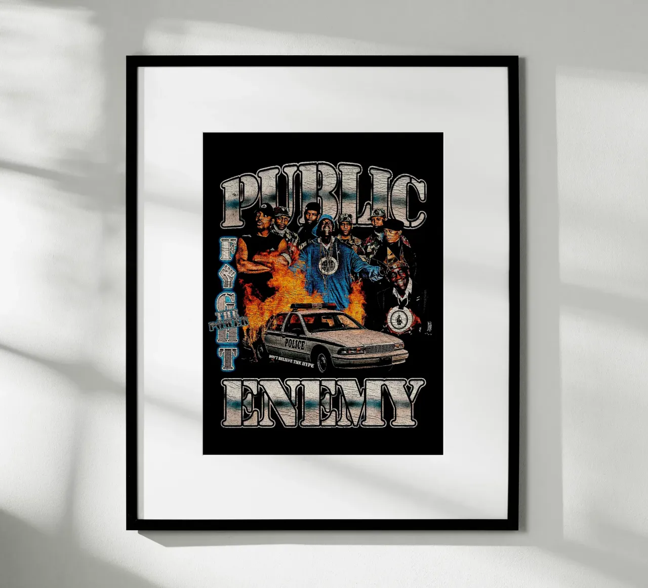 Combattere il potere - Public Enemy carta hahnemühle da https://www.juniqe.com/uk/shop/Henndraws