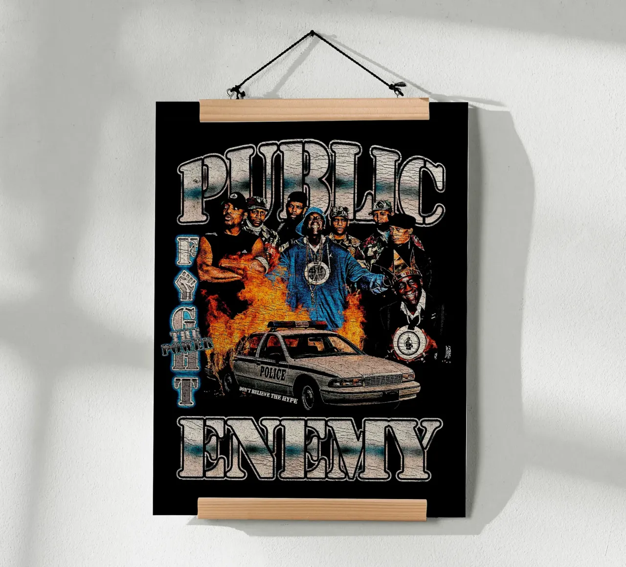 Combattere il potere - Public Enemy carta hahnemühle da https://www.juniqe.com/uk/shop/Henndraws