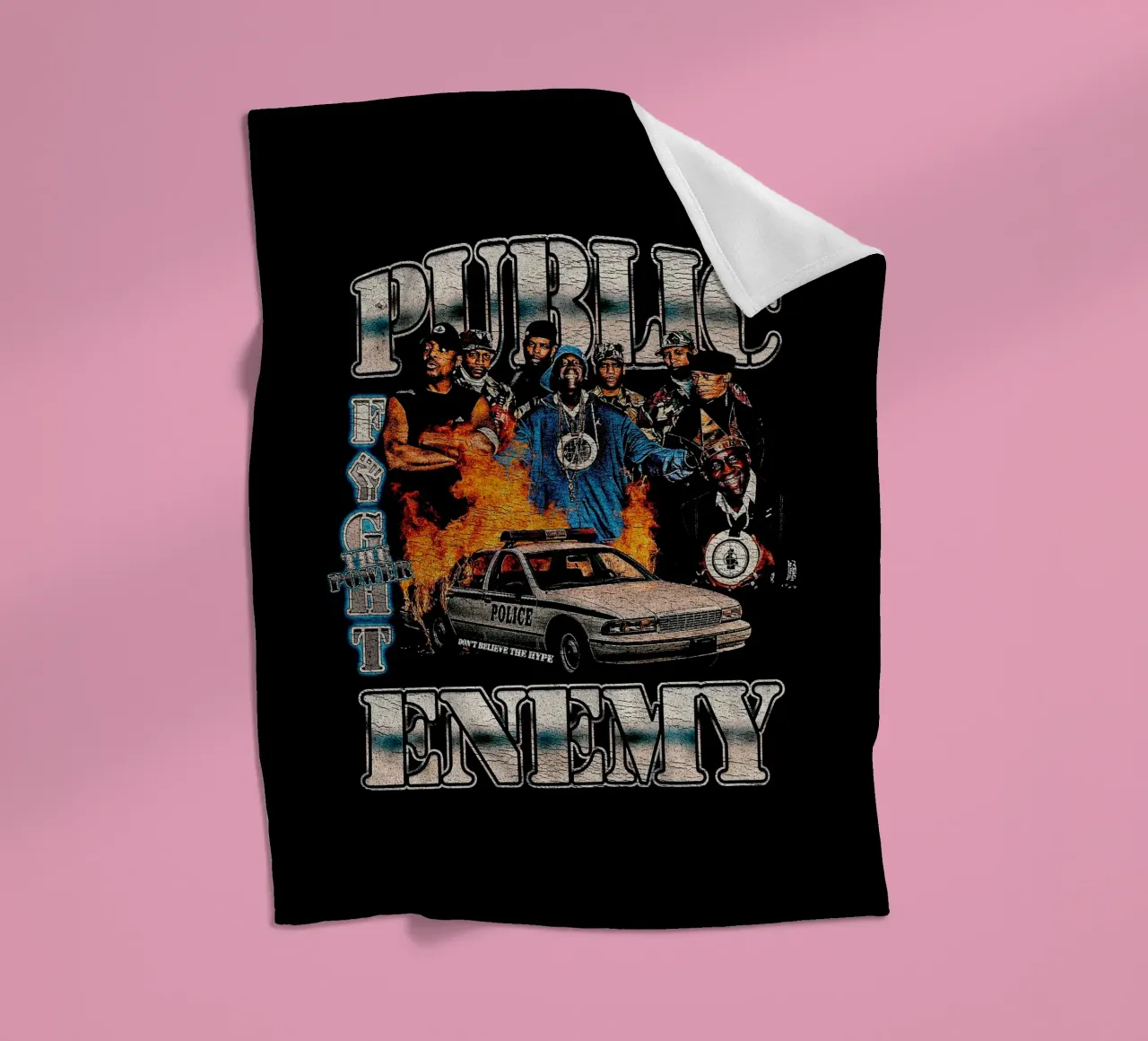 Combattere il potere - Public Enemy coperta in pile da https://www.juniqe.com/uk/shop/Henndraws