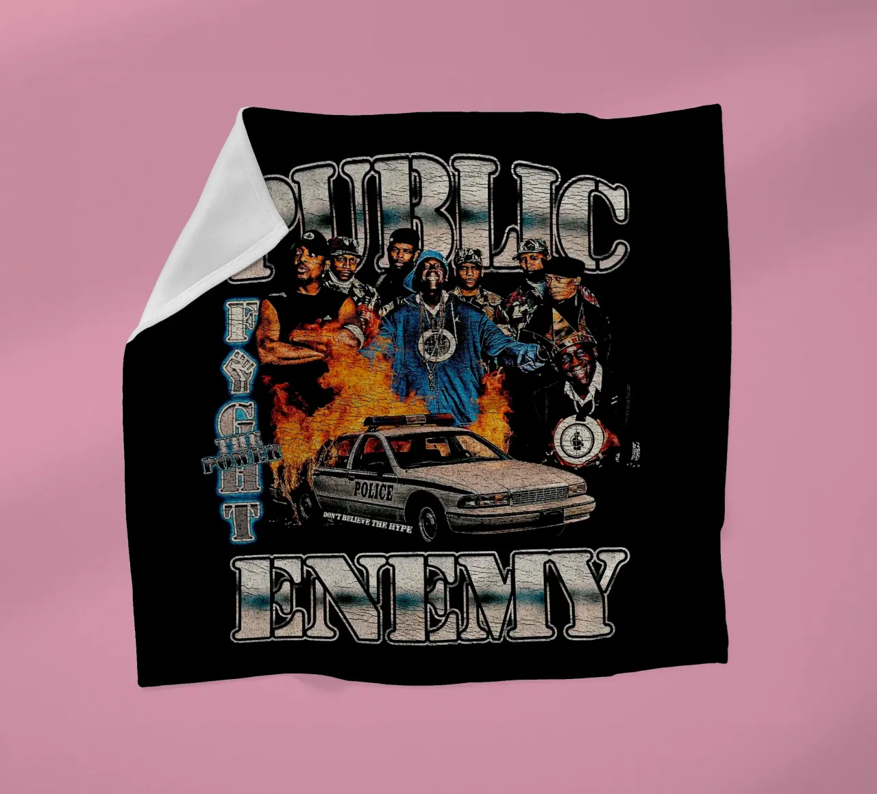 Combattere il potere - Public Enemy coperta in pile da https://www.juniqe.com/uk/shop/Henndraws