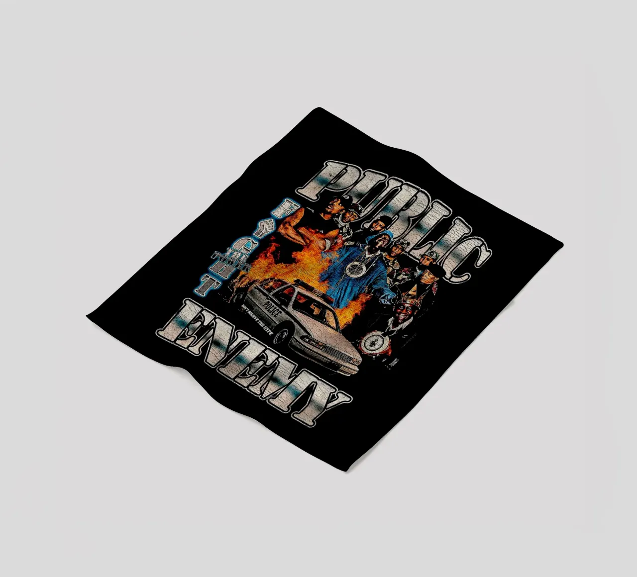 Combattere il potere - Public Enemy coperta in pile da https://www.juniqe.com/uk/shop/Henndraws