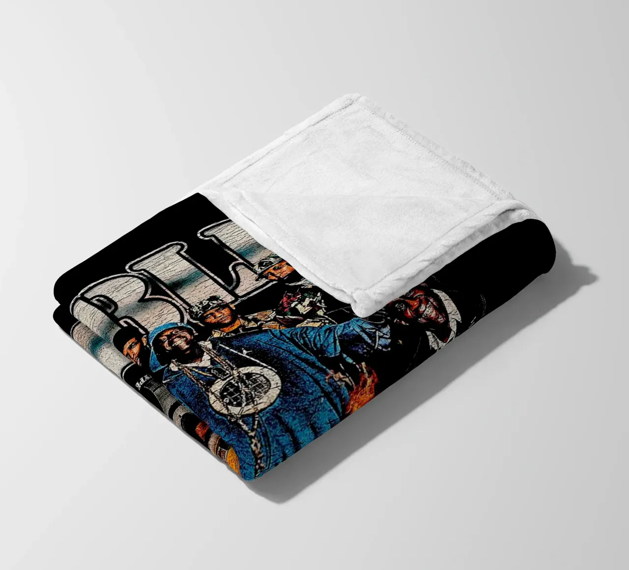 Combattere il potere - Public Enemy coperta in pile da https://www.juniqe.com/uk/shop/Henndraws