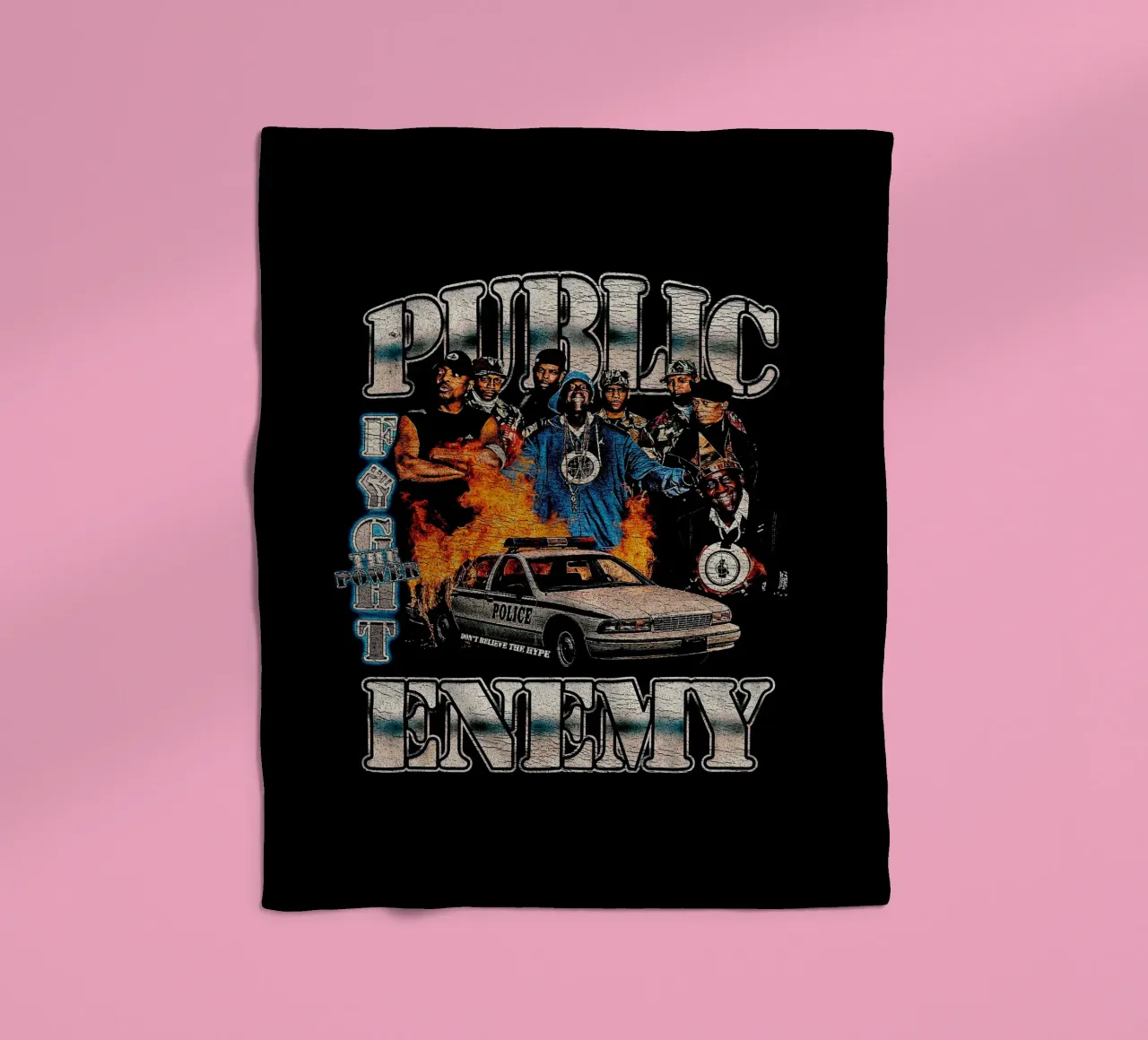Combattere il potere - Public Enemy coperta in pile da https://www.juniqe.com/uk/shop/Henndraws