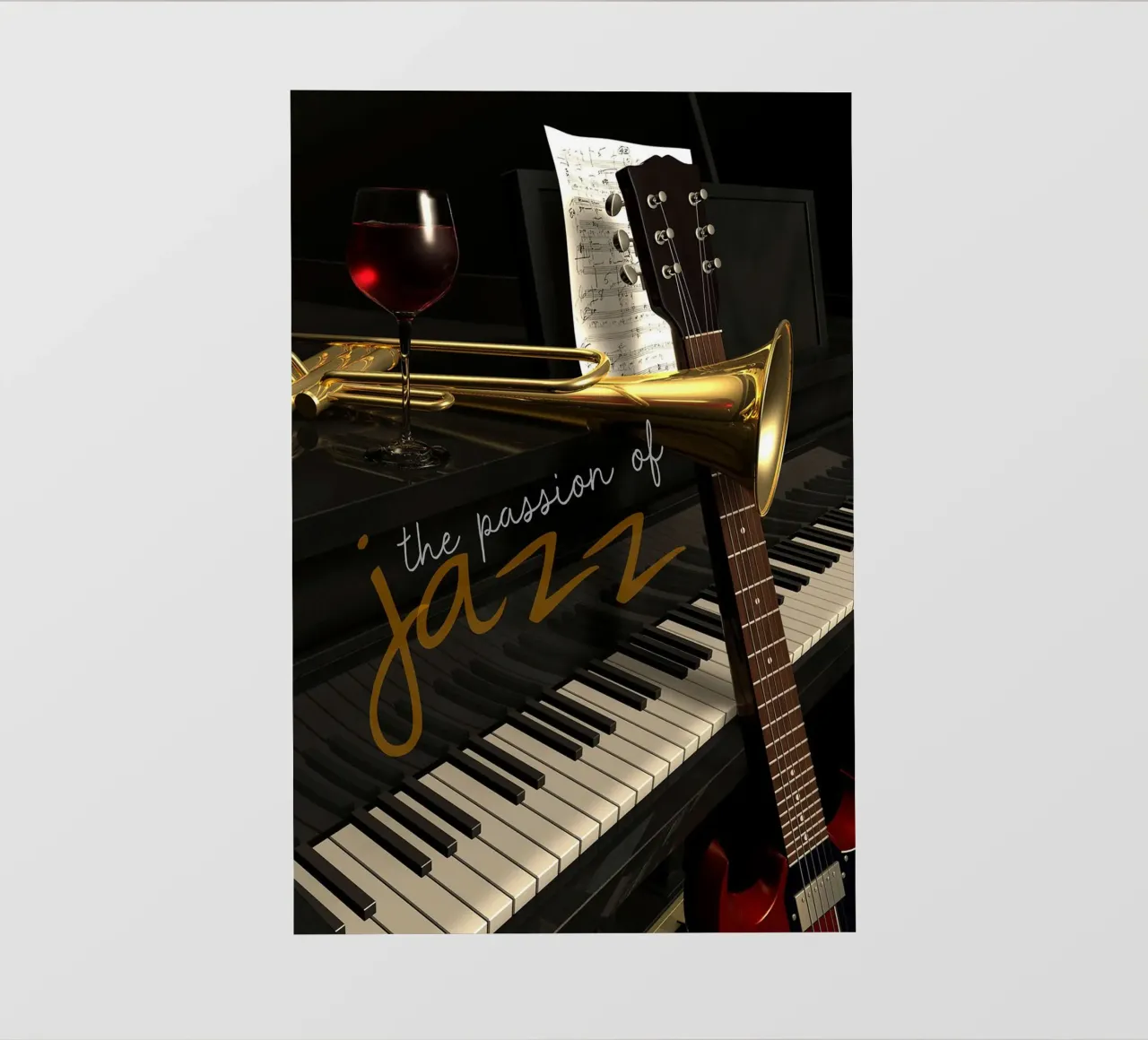 passione del Jazz dal colosseo telo in pvc da Ronnie