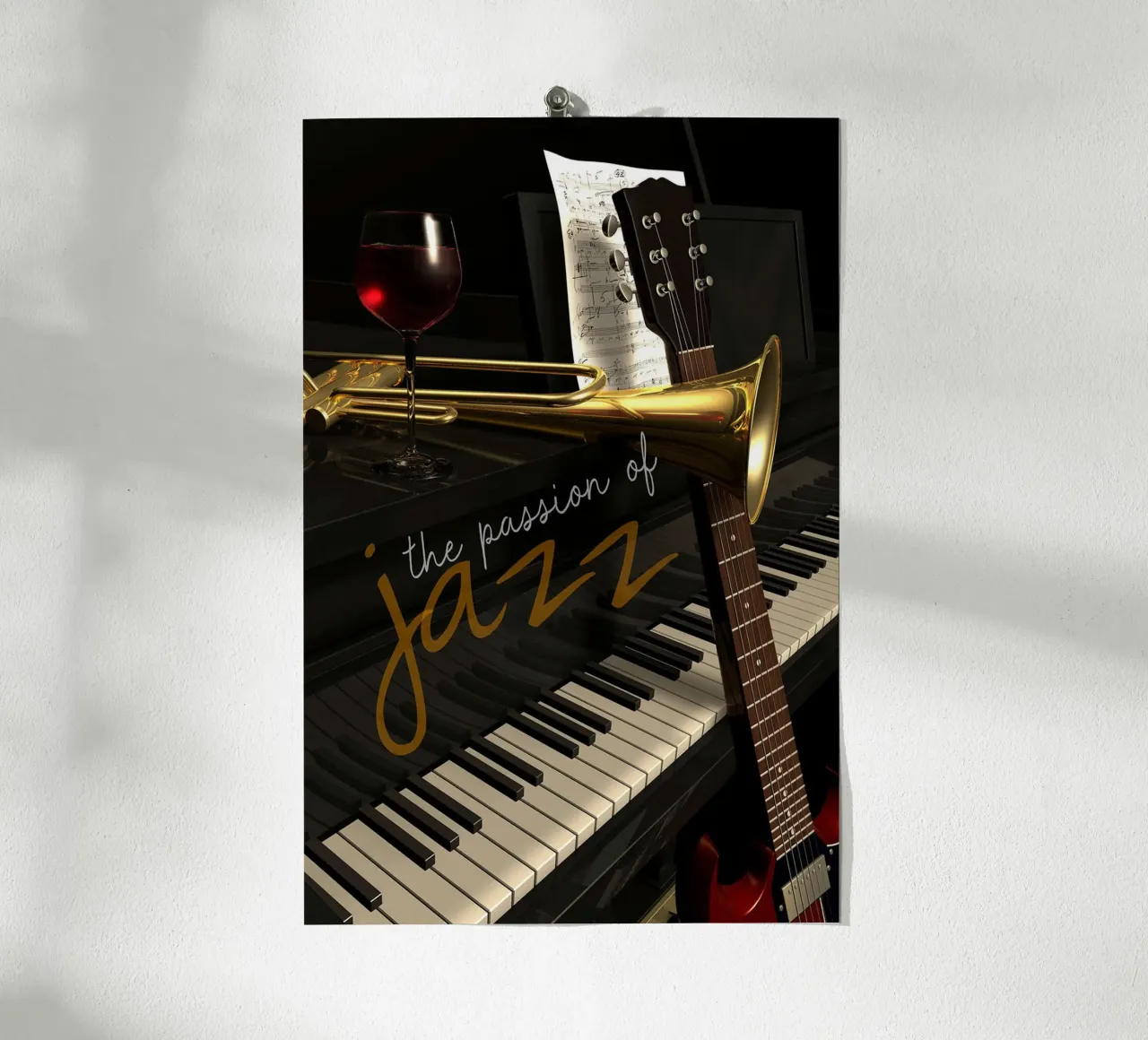 passione del Jazz dal colosseo carta hahnemühle da Ronnie