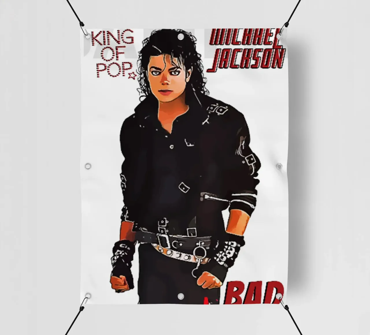 Il re del pop telo in pvc da Ronnie