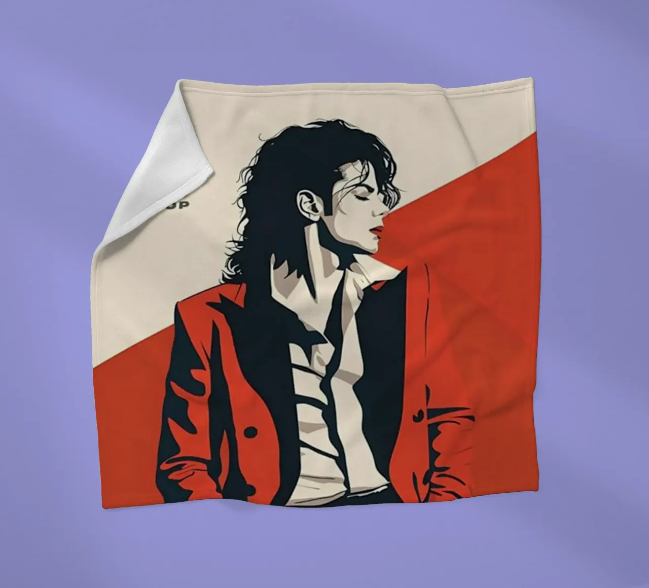 Il re del pop - Michael Jackson coperta in pile da Ronnie