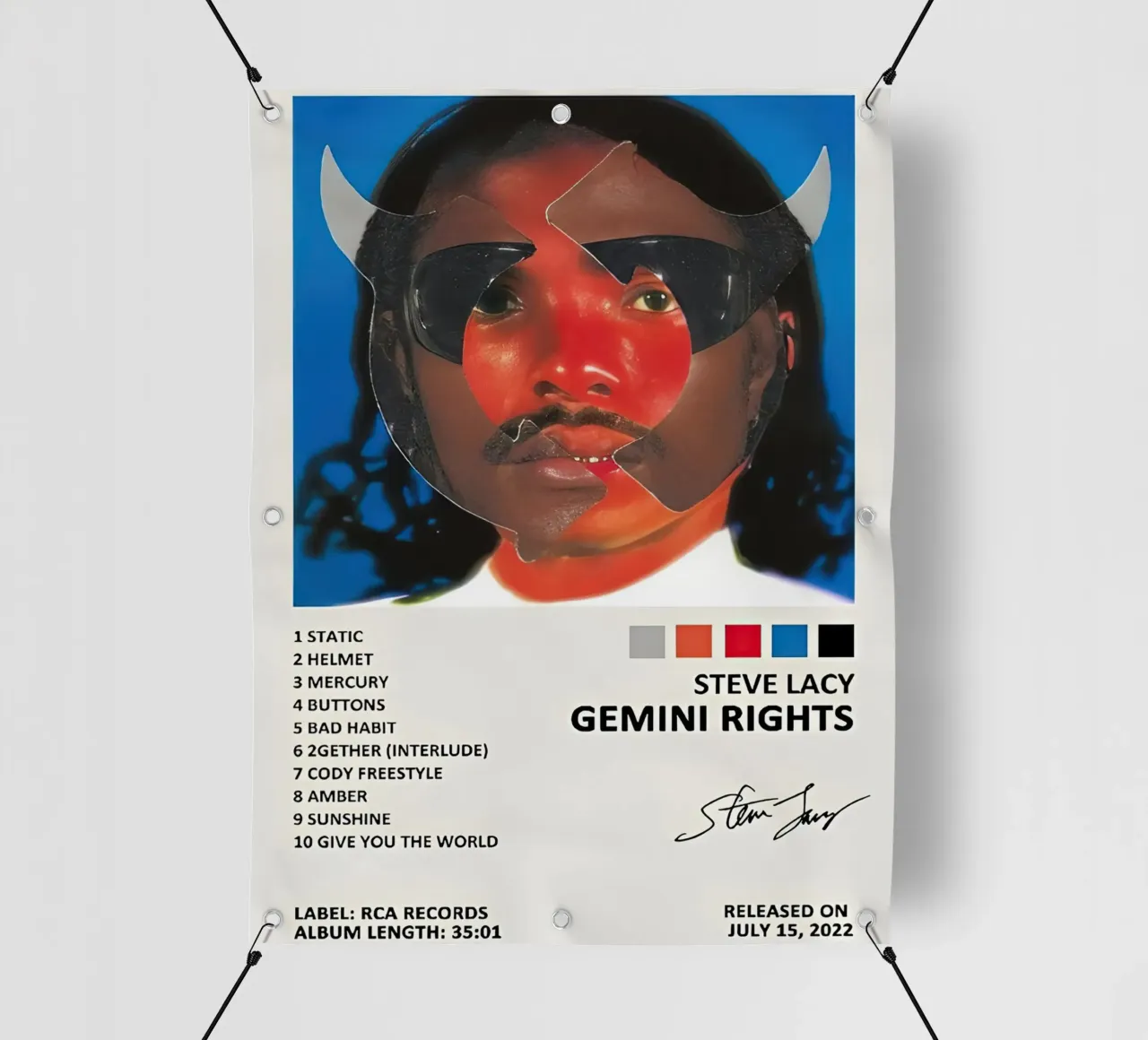 Steve Lacy Gemini Rights telo in pvc da Roronoa7