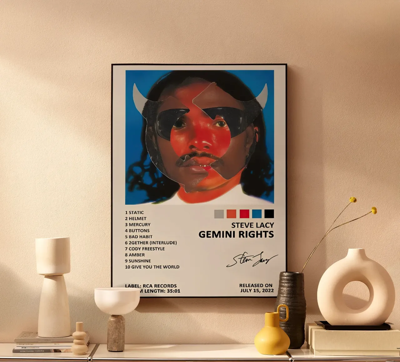 Steve Lacy Gemini Rights plexiglass da Roronoa7