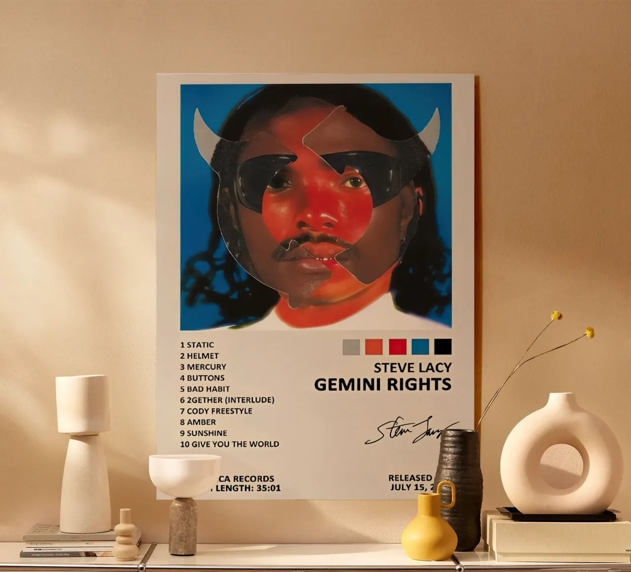 Steve Lacy Gemini Rights plexiglass da Roronoa7
