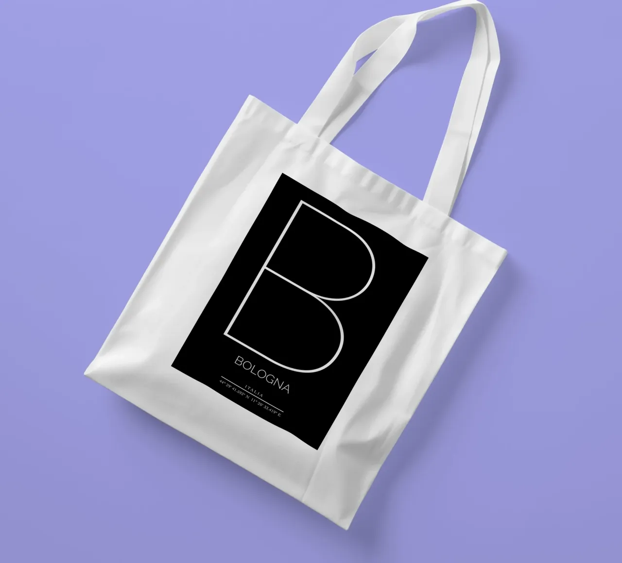 BOLOGNA - nero borsa in juta da CityLights