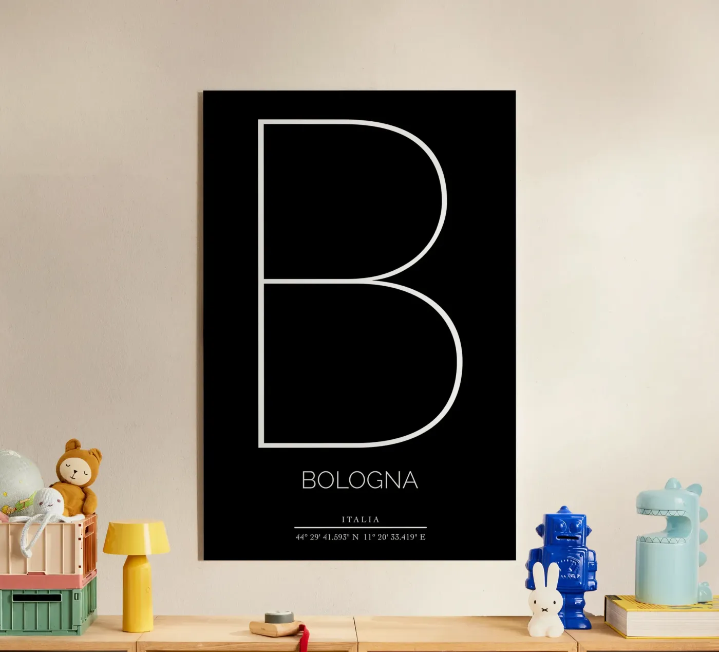 BOLOGNA - nero plexiglass da CityLights