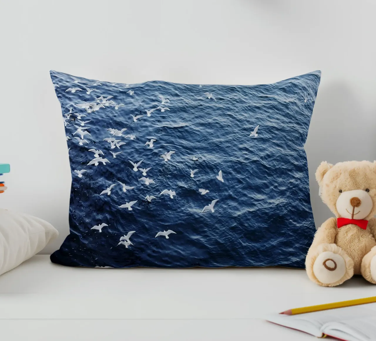 Zeemeeuwen in Wenen (Oostenrijk) kussen van fotokunst