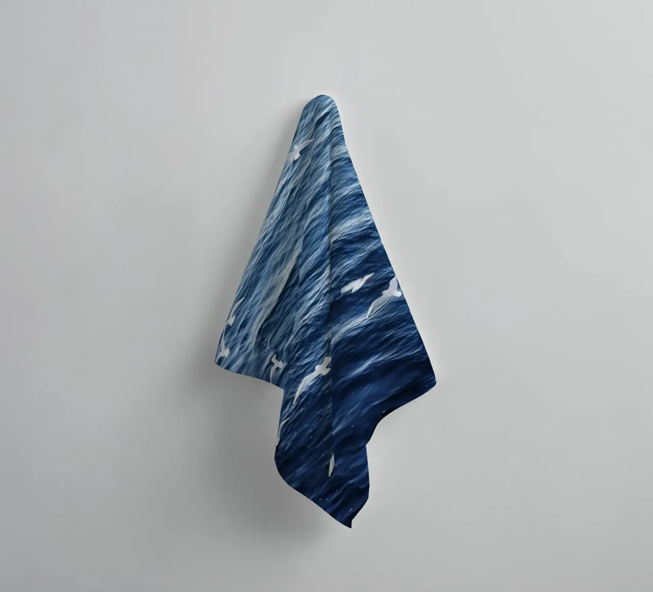 Zeemeeuwen in Wenen (Oostenrijk) badhanddoek van fotokunst