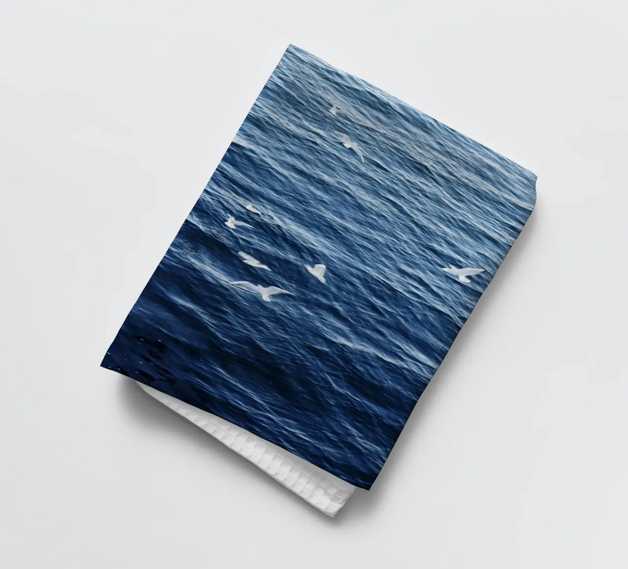 Zeemeeuwen in Wenen (Oostenrijk) theedoek van fotokunst