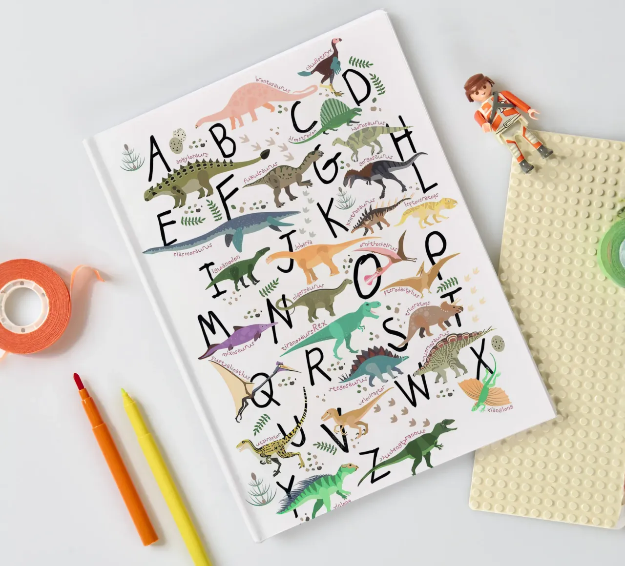 Dino Alphabet 1.1 notebook by Panait Ivascu