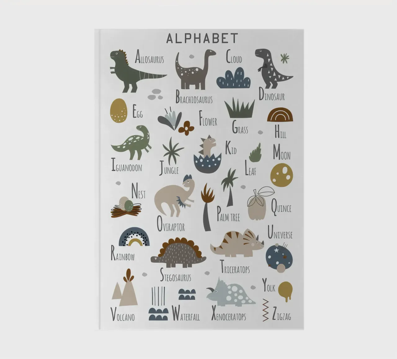 Dino Alphabet 1.2 notebook by Panait Ivascu