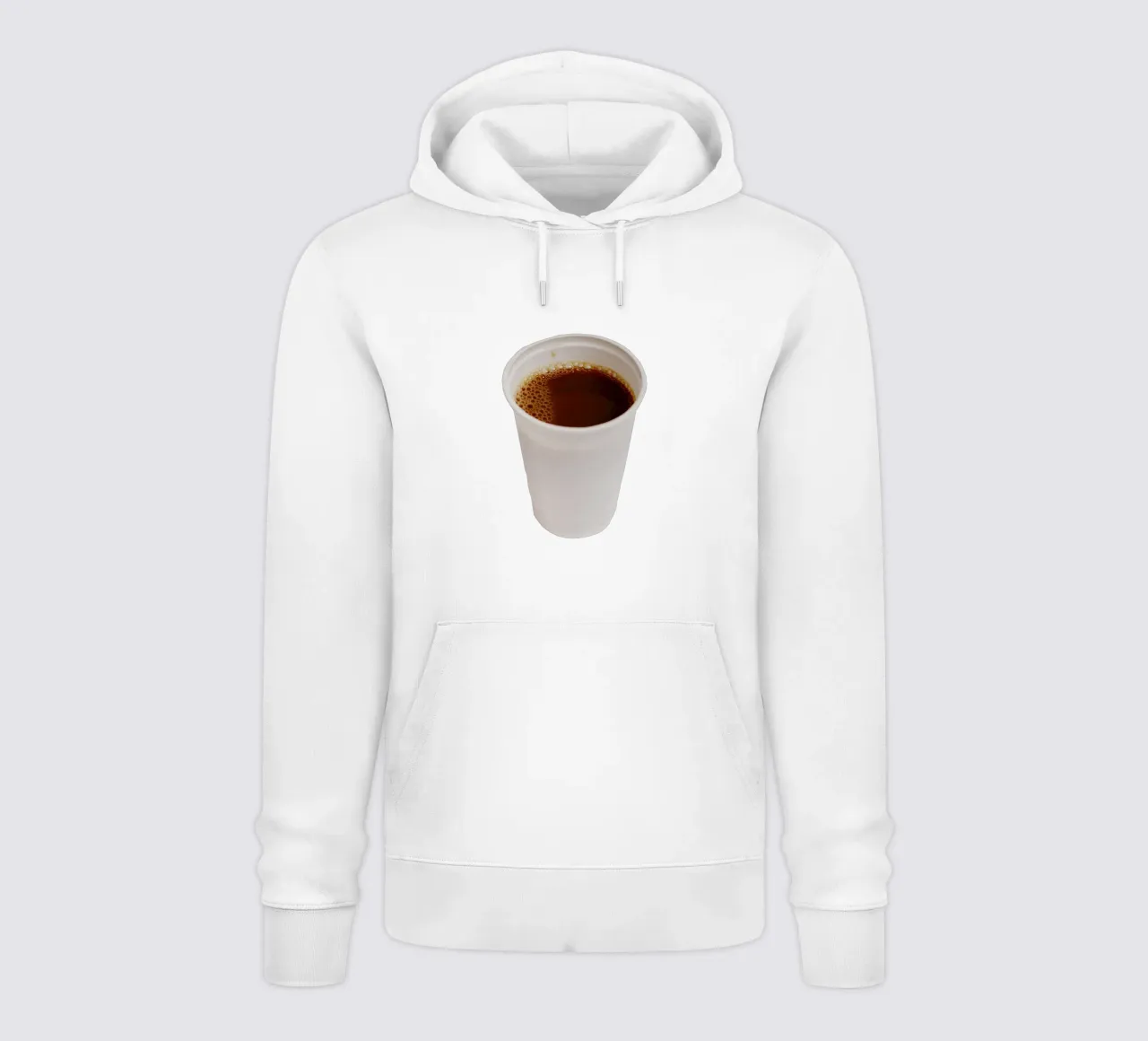 L'ora del caffè felpa con cappuccio da fotokunst