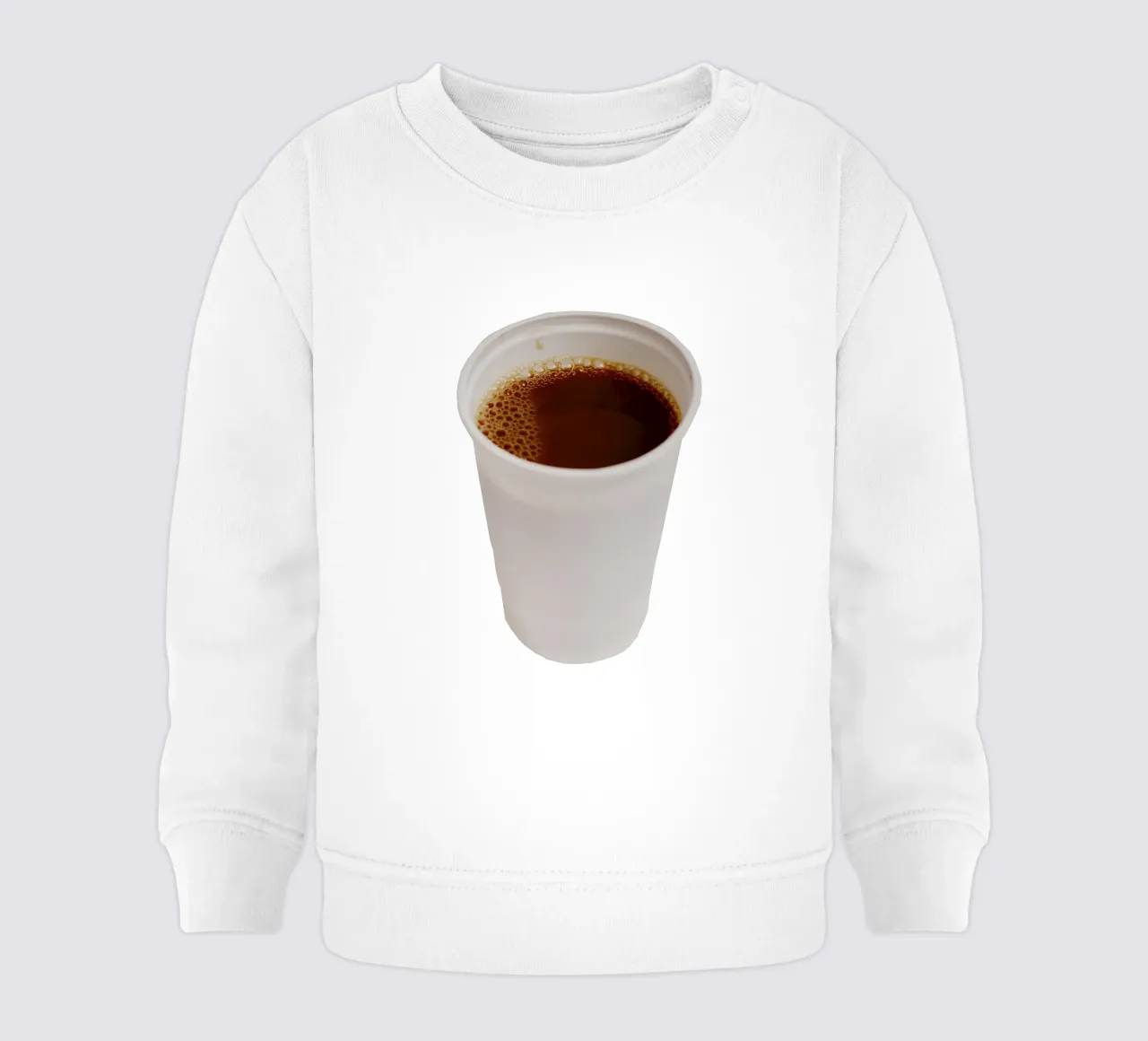 L'ora del caffè felpa neonato da Simon Koy
